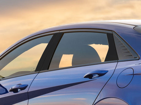 hyundai elantra 2021-2024 Matte Black Pillar Cover Diagram