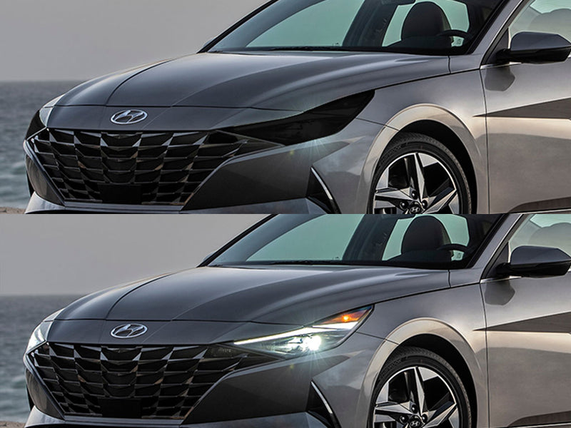 hyundai elantra 2021-2023 Headlight Tint Appearance
