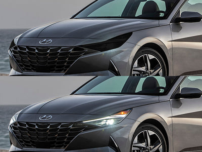 hyundai elantra 2021-2023 Headlight Tint Appearance