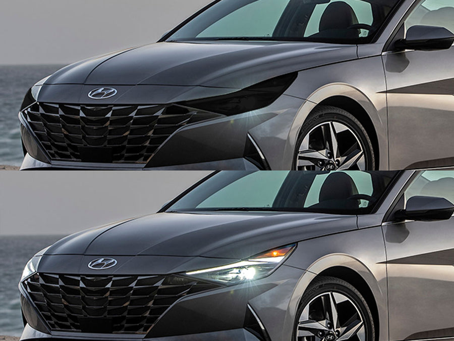 hyundai elantra 2021-2023 Headlight Tint Appearance