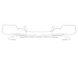 elantra Avery Dennison Clear Bra Door Cup Precut PPF Diagram