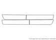 entourage Avery Dennison Clear Bra Door Cup Precut PPF Diagram