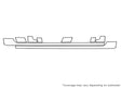 entourage 3M Clear Bra Door Cup Precut PPF Diagram