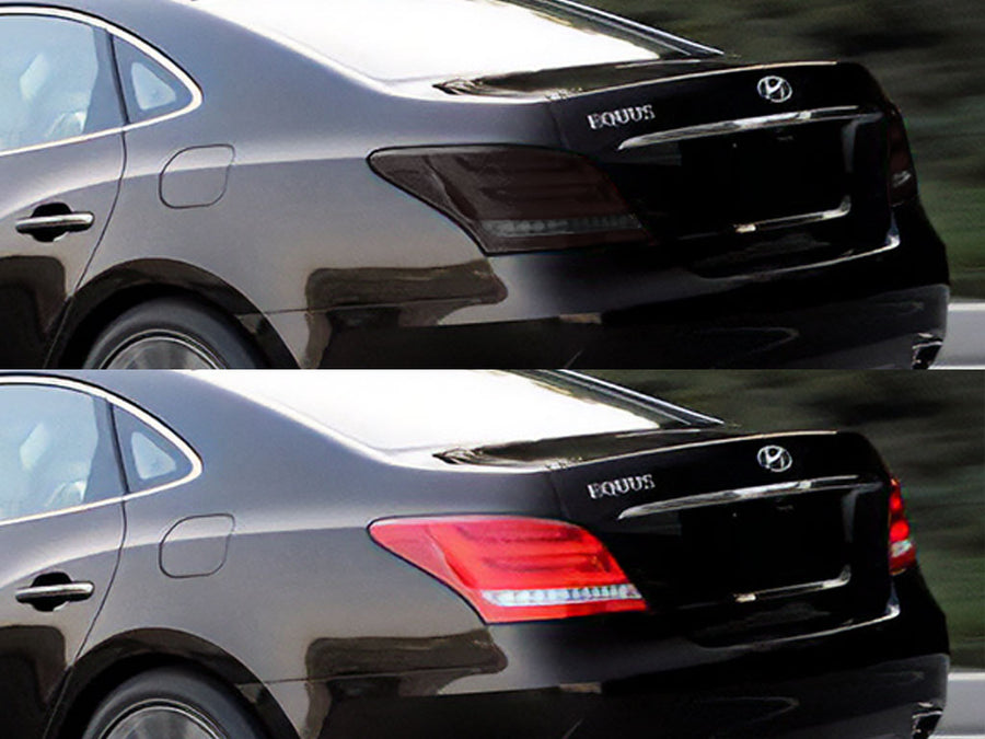 equus Before and After Smoked Taillights