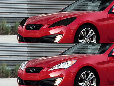 hyundai genesis 2009-2012 (coupe) Headlight Tint Appearance
