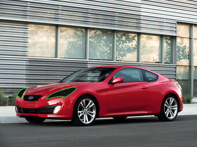 hyundai genesis 2009-2012 (coupe) Headlight Tint Location