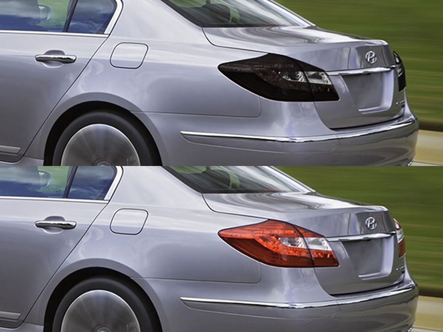 hyundai (sedan) Before and After Smoked Taillights