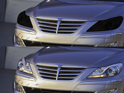 hyundai genesis 2009-2014 (sedan) Headlight Tint Appearance
