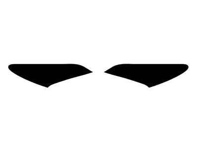 hyundai (coupe) Precut Tail Light Tint Diagram