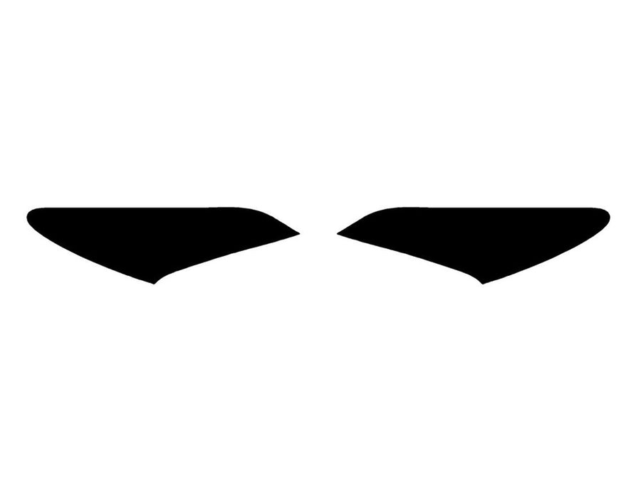 hyundai (coupe) Precut Tail Light Tint Diagram