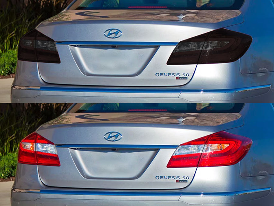 hyundai (sedan) Before and After Smoked Taillights