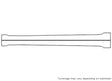 hyundai Avery Dennison Clear Bra Door Cup Precut PPF Diagram