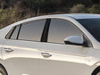 hyundai ioniq 2017-2021 Brushed Aluminum Black Pillar Cover Diagram