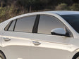 hyundai ioniq 2017-2021 Matte Black Pillar Cover Diagram