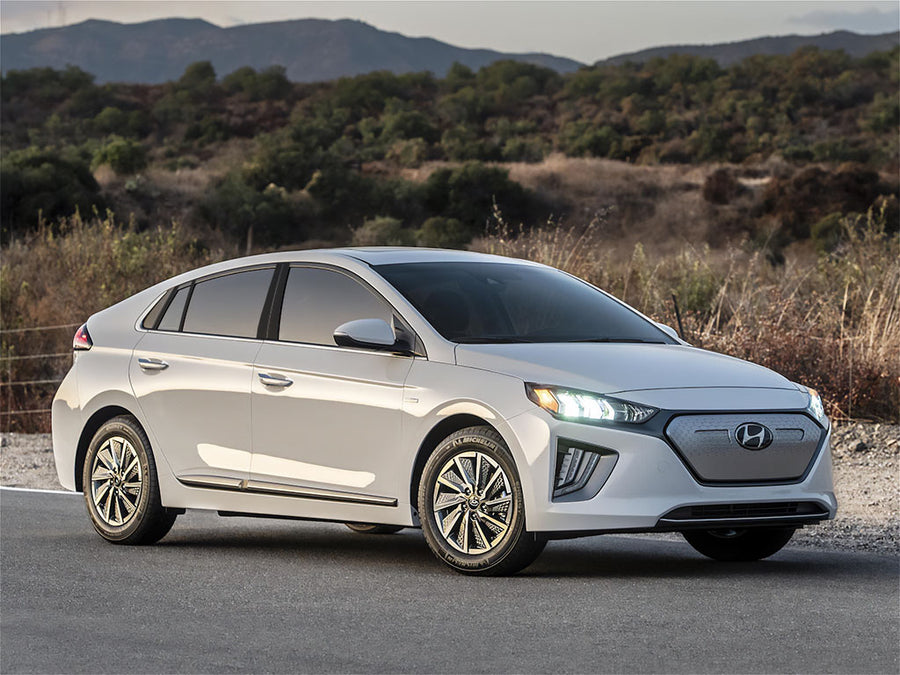 hyundai ioniq 2017-2021 Matte Black Pillar Trim