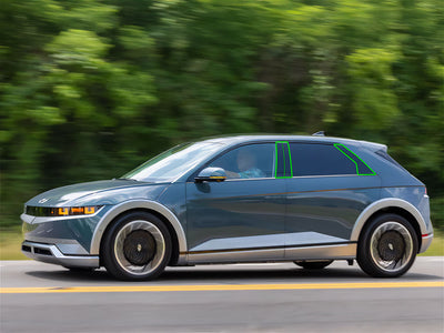 hyundai ioniq 5 2022-2024 Pillar Post Trim Installation Location