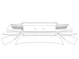 ioniq 5 Avery Dennison Clear Bra Door Cup Precut PPF Diagram