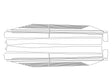 ioniq 5 3M Clear Bra Door Cup Precut PPF Diagram