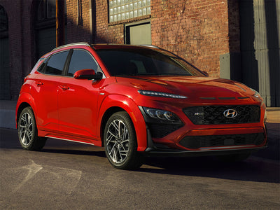 hyundai kona 2018-2023 Piano Black Pillar Trim