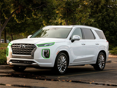 hyundai palisade 2020-2022 Headlight Protection Installation Location