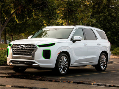 hyundai palisade 2020-2022 Headlight Tint Location