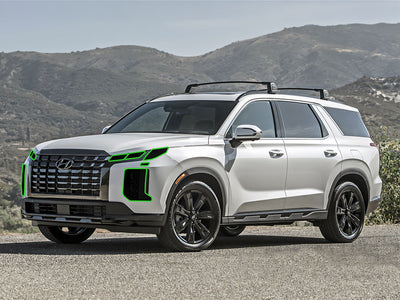 hyundai palisade 2023-2025 Headlight Tint Location