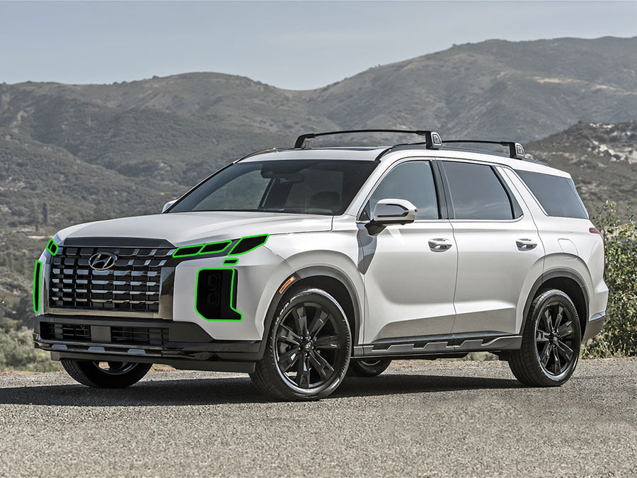 hyundai palisade 2023-2025 Headlight Tint Location