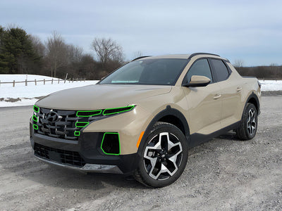 hyundai santa cruz 2022-2025 Headlight Tint Location