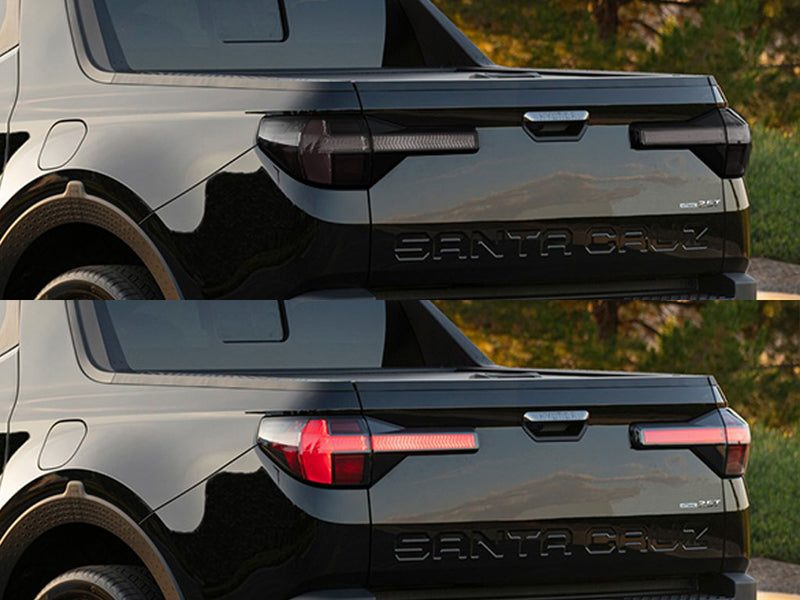 santa cruz Before and After Smoked Taillights