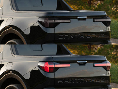 santa cruz Before and After Smoked Taillights