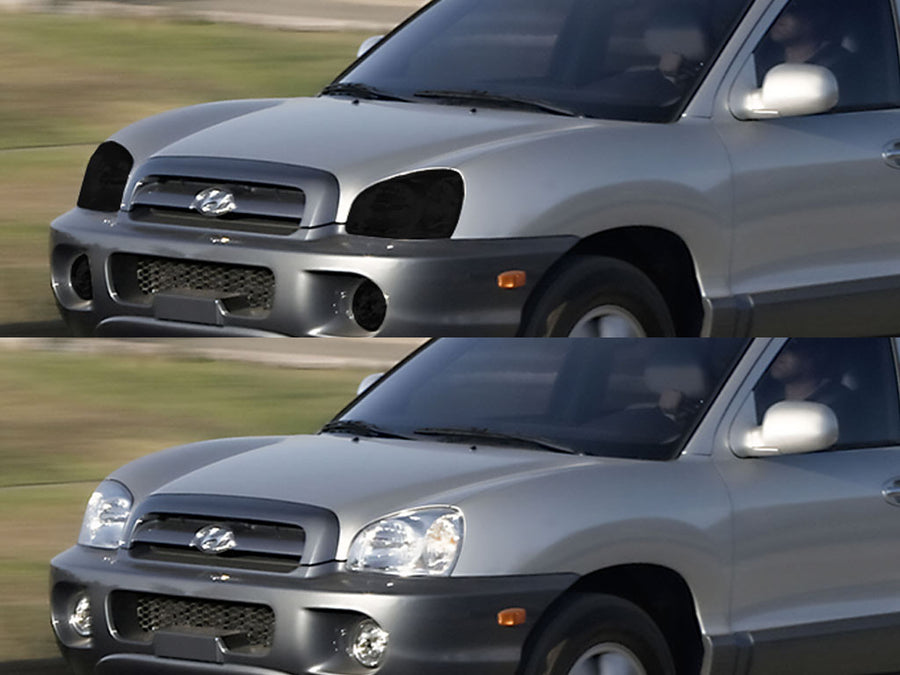 hyundai santa fe 2001-2006 Headlight Tint Appearance