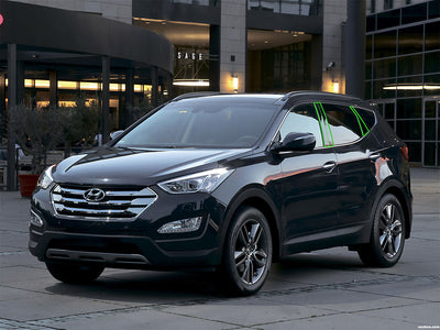 hyundai santa fe 2007-2012 Pillar Post Trim Installation Location