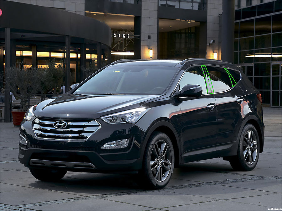 hyundai santa fe 2007-2012 Pillar Post Trim Installation Location