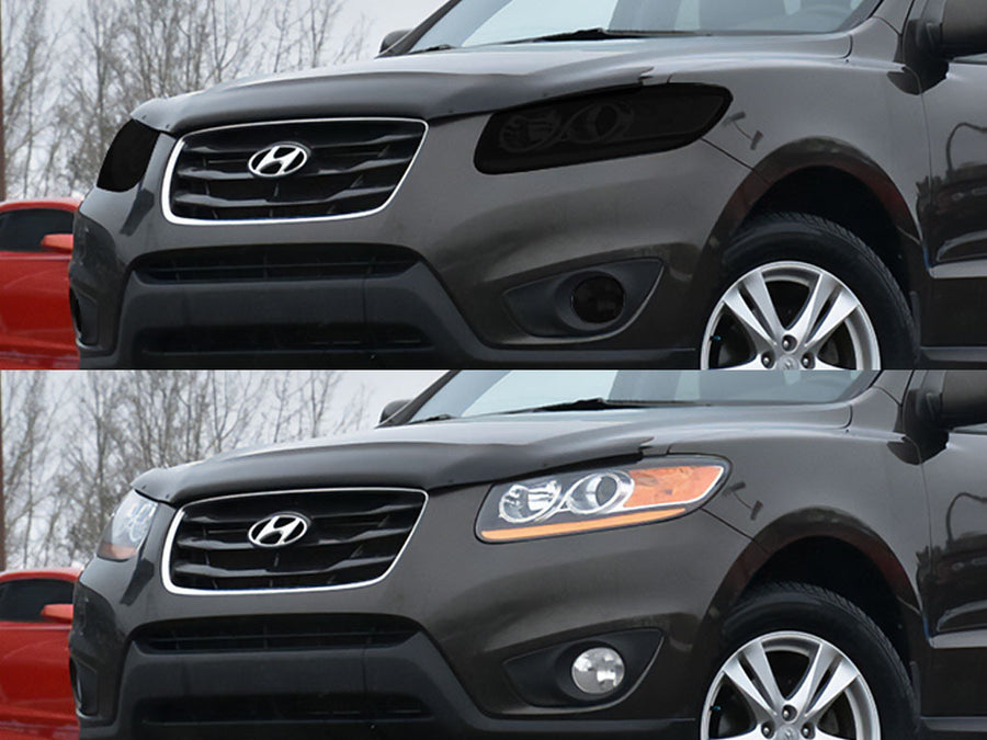 hyundai santa fe 2007-2012 Headlight Tint Appearance