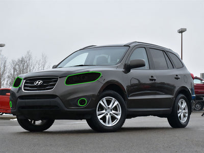 hyundai santa fe 2007-2012 Headlight Tint Location