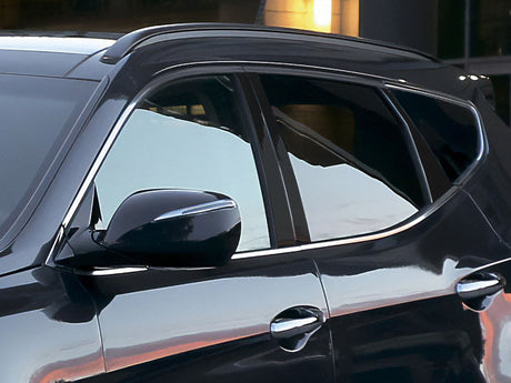 hyundai santa fe 2007-2012 Matte Black Pillar Cover Diagram