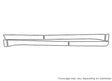 santa fe 3M Clear Bra Door Cup Precut PPF Diagram