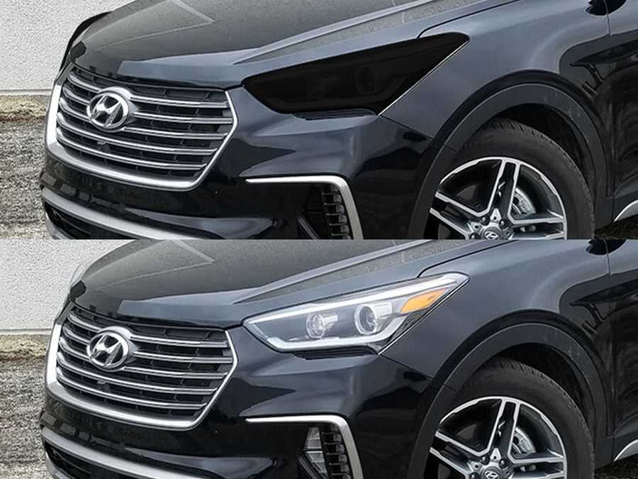 hyundai santa fe 2013-2018 Headlight Tint Appearance