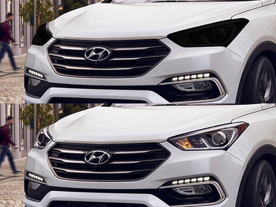 hyundai santa fe 2013-2018 (sport) Headlight Tint Appearance
