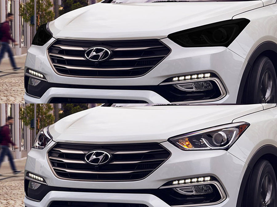 hyundai santa fe 2013-2018 (sport) Headlight Tint Appearance