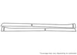 santa fe Avery Dennison Clear Bra Door Cup Precut PPF Diagram