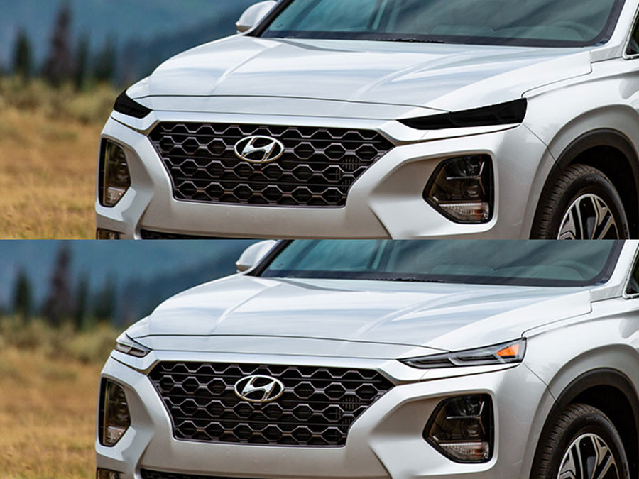 hyundai santa fe 2019-2020 Headlight Tint Appearance