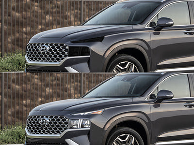 hyundai santa fe 2021-2023 Headlight Tint Appearance