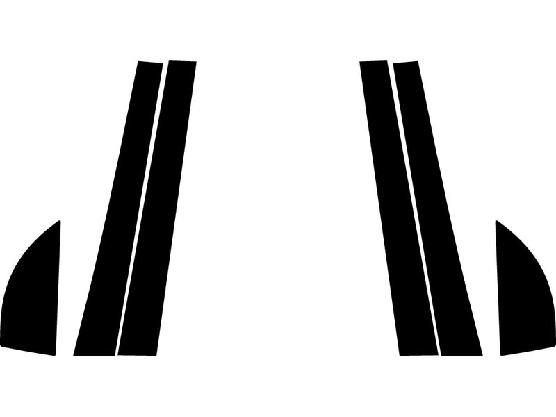 hyundai sonata 2002-2005 Camo Pillar Trim Diagram
