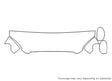 sonata Avery Dennison Clear Bra Hood Precut PPF Diagram