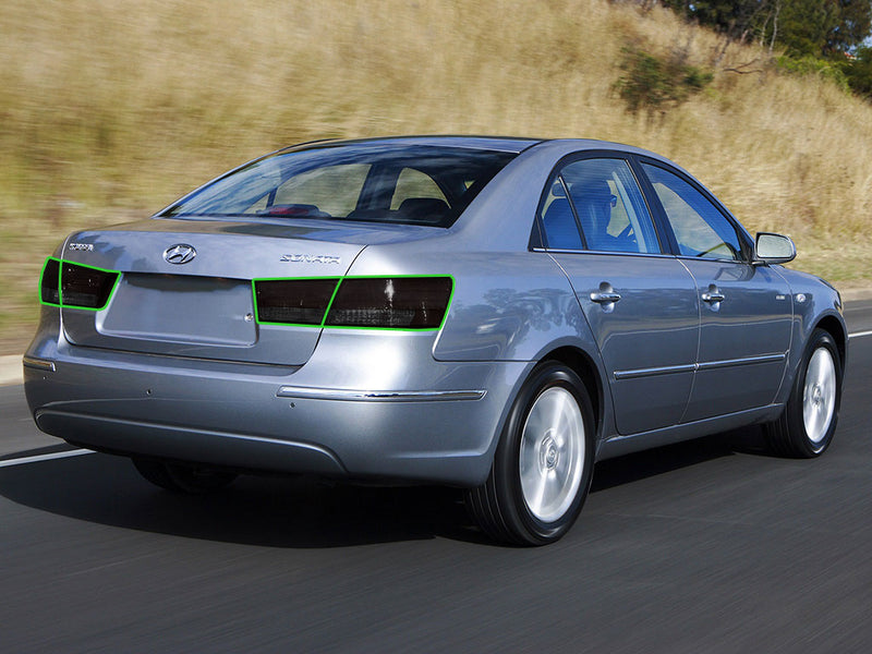sonata Tail Light Tint Installation Points