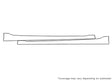 sonata Avery Dennison Clear Bra Door Cup Precut PPF Diagram