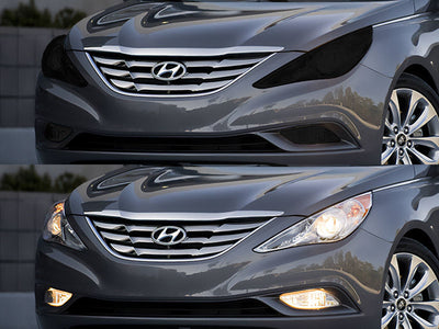 hyundai sonata 2011-2014 Headlight Tint Appearance