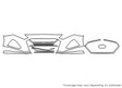 sonata 3M Clear Bra Bumper Precut PPF Diagram