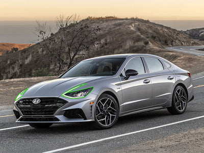 hyundai sonata 2020-2023 Headlight Protection Installation Location